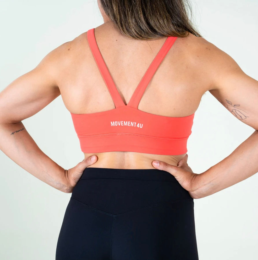 M4U - TOP V BACK CORAL