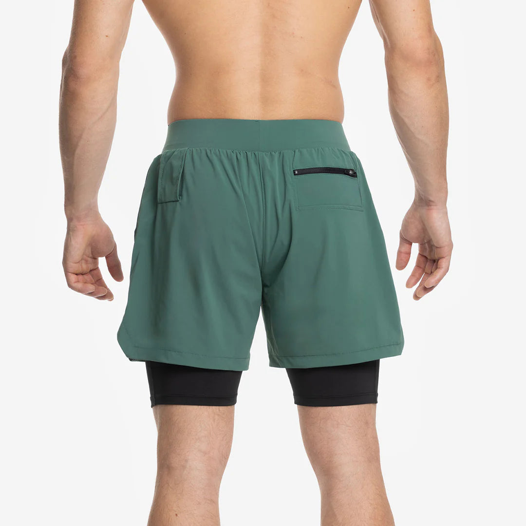 Short 2 en 1 Premium Hombre