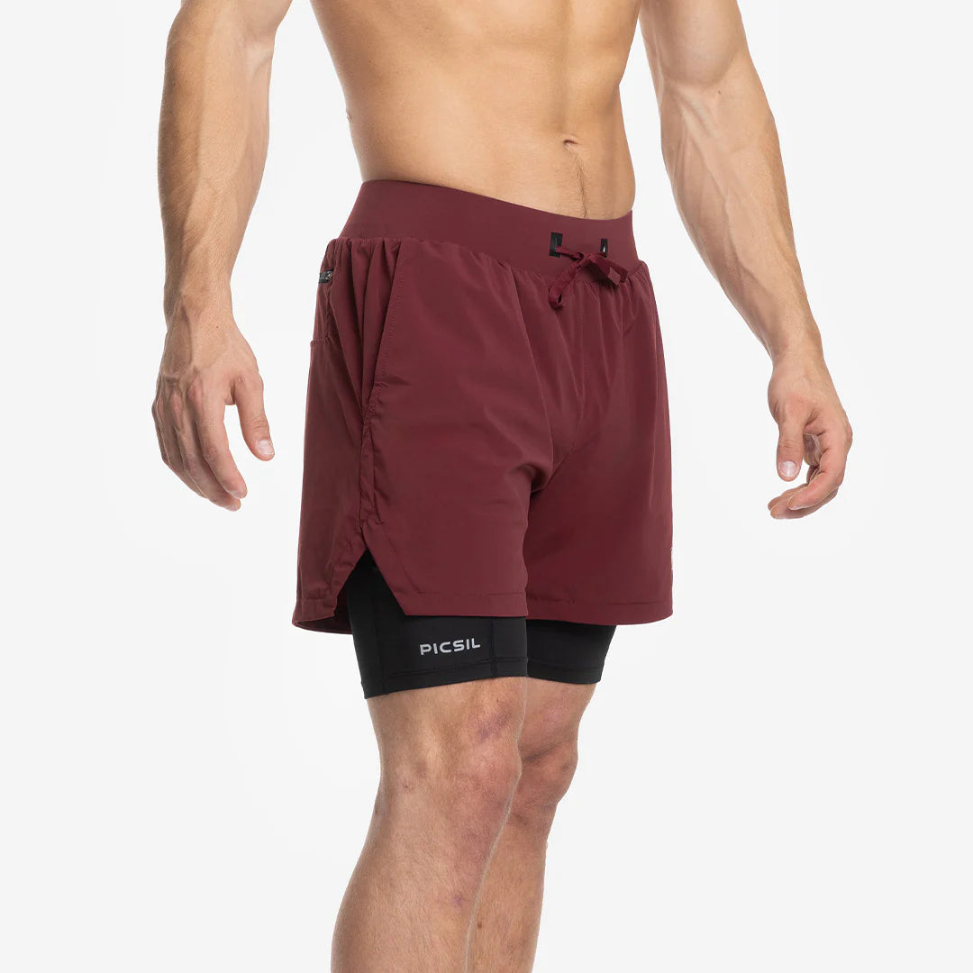 Short 2 en 1 Premium Hombre