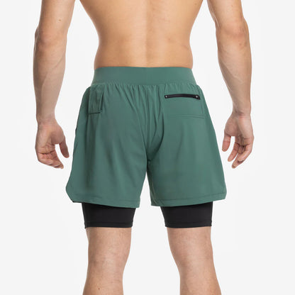 Short 2 en 1 Premium Hombre