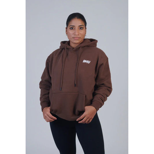 M4U - HOODIE OVERSIZE CHOCOLATE