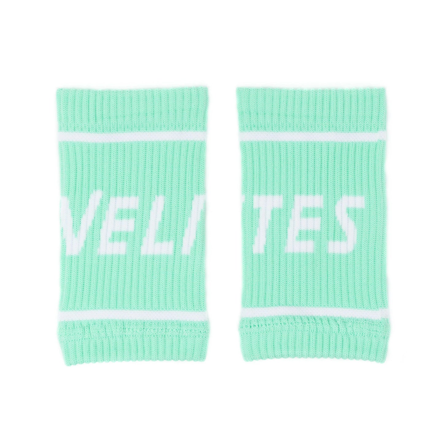 VELITES - MUÑEQUERAS TELA VERDE CLARO