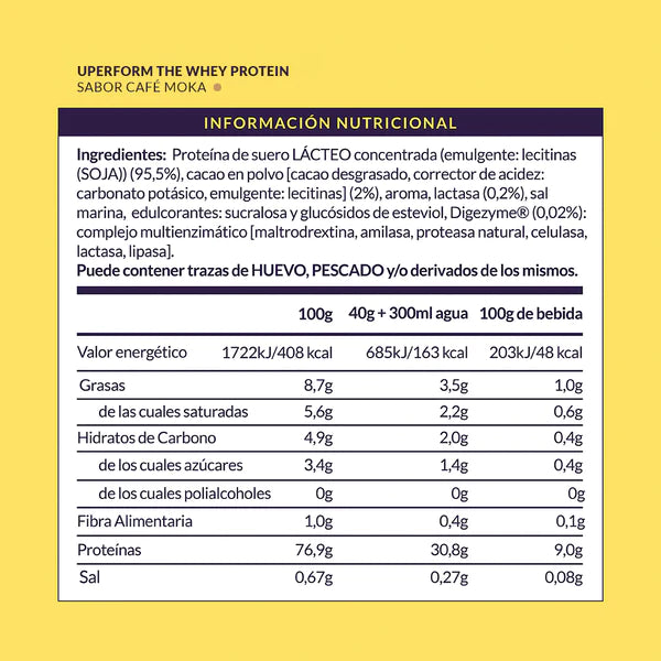 Uperform - The Whey - Proteína concentrada