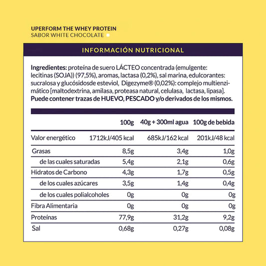 Uperform - The Whey - Proteína concentrada